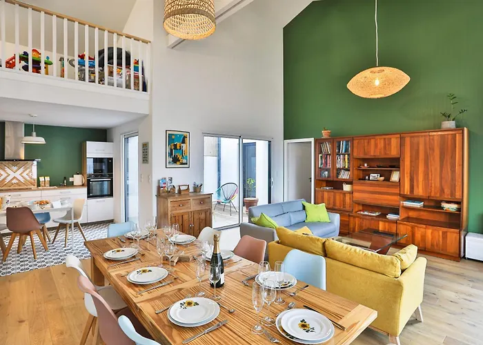 Vakantiehuis Sur - Maison Familiale Brem Sur Mer